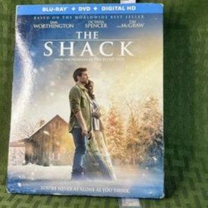 The Shack Blu-Ray 2 disc with dust cover